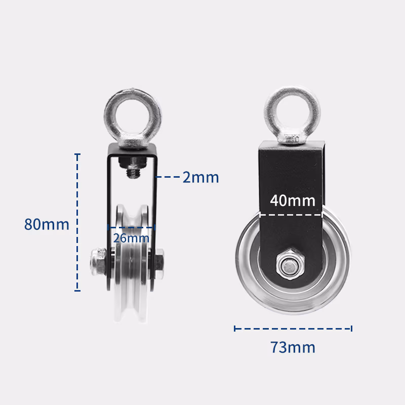 73mm Bracket Pulley