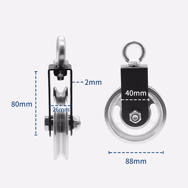 88mm Bracket Pulley