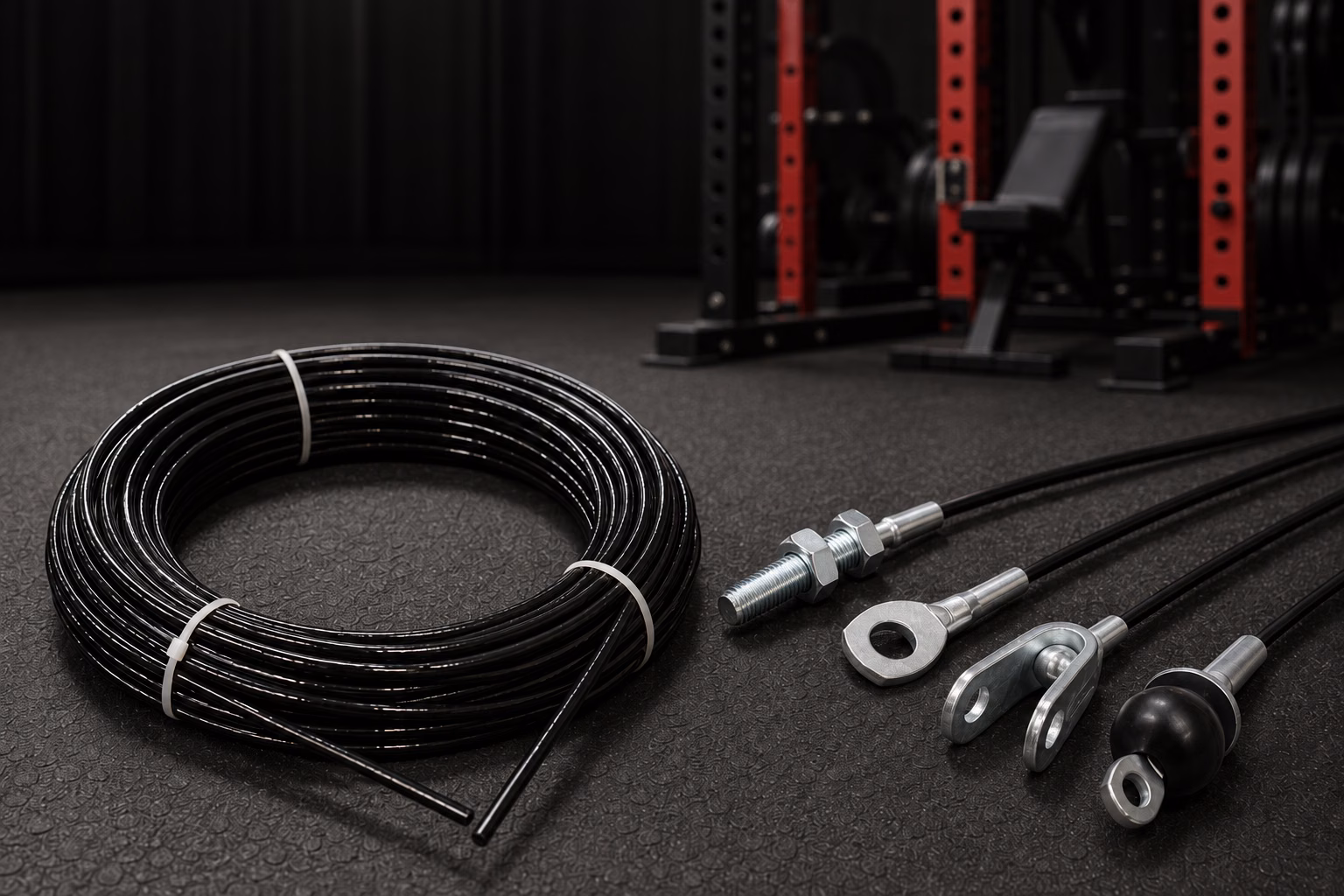 Customize a professional gym cable assembly
