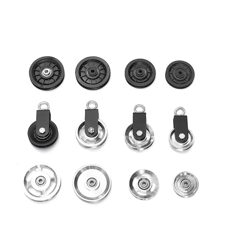 Gym pulleys and accessories